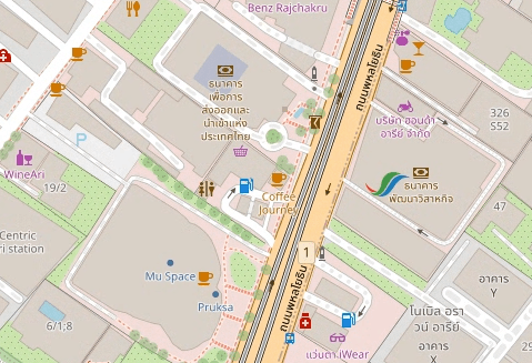 แผนที่ — ห้องแก้ววิเชียร ชั้น 11 อาคาร SME Bank Tower (BTS อารีย์ ทางออก 2)